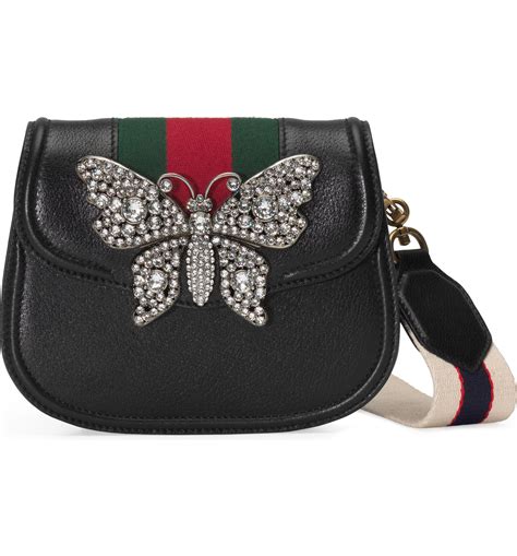 butterfly gucci purse|gucci handbag with butterfly.